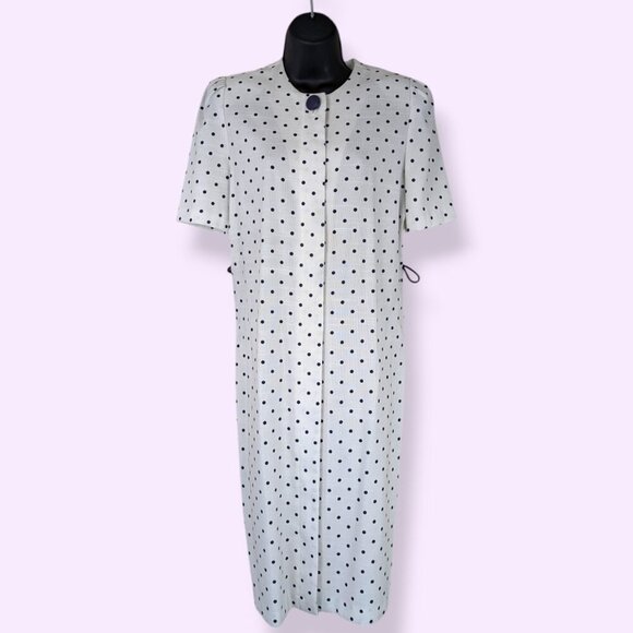 🍁Vintage Braemar Petites Polka Dot Dress - Picture 4 of 8